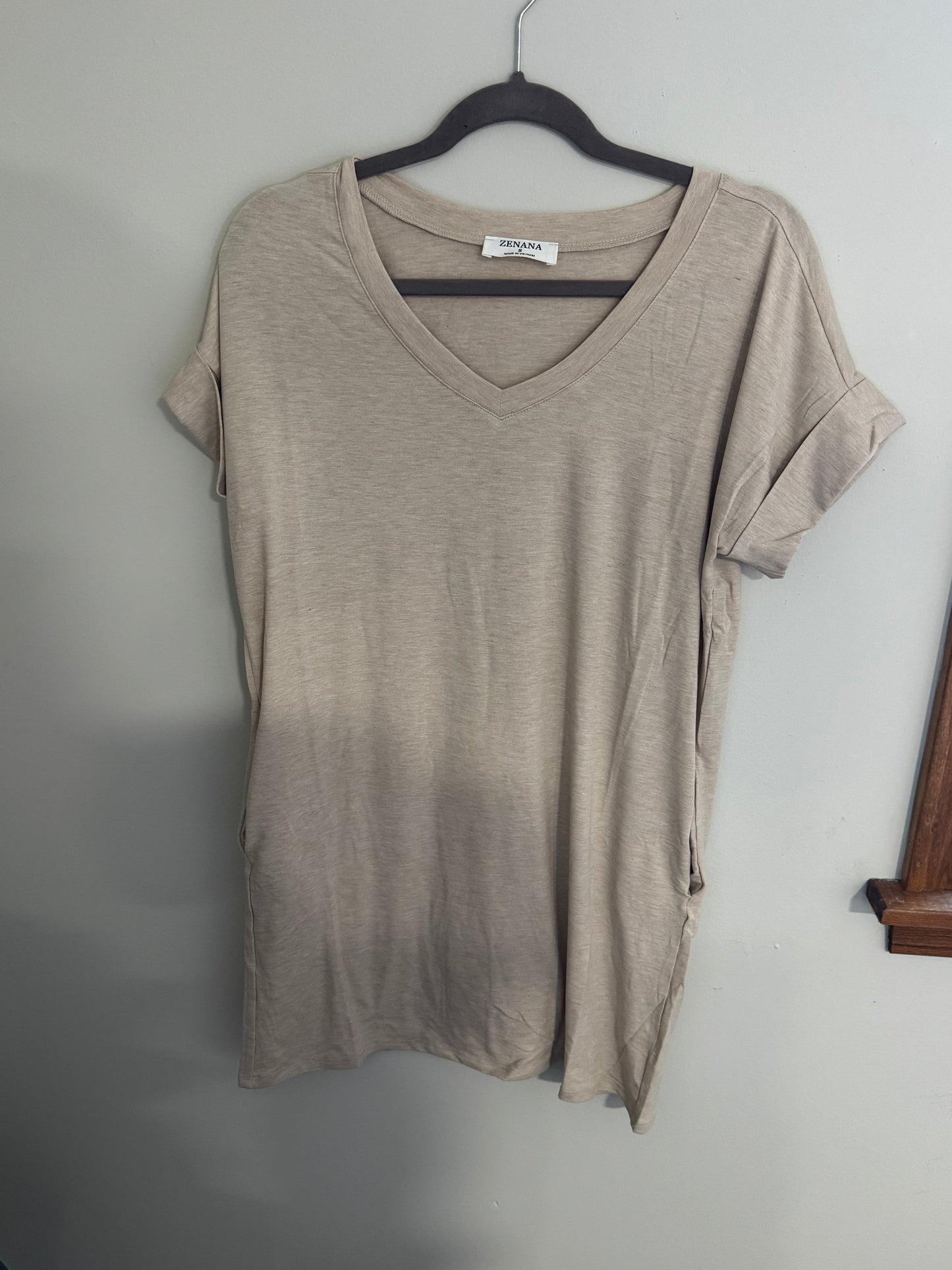 Zenana tunic top with pockets