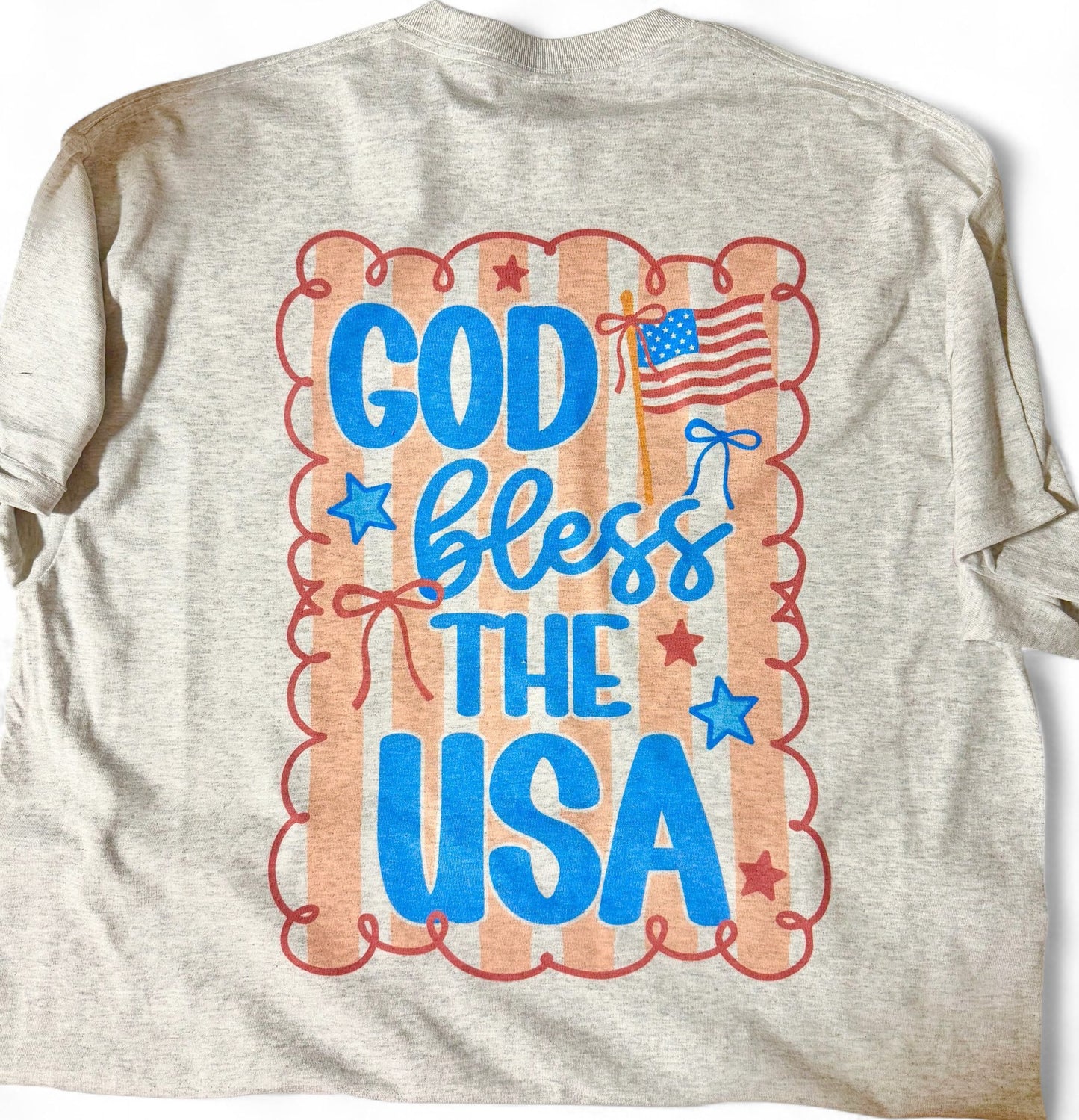 RTS God bless the USA tee
