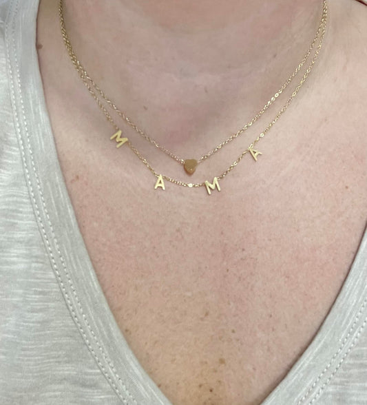 Dainty MAMA necklace