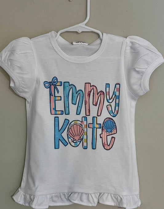 Beach themed alpha shirt