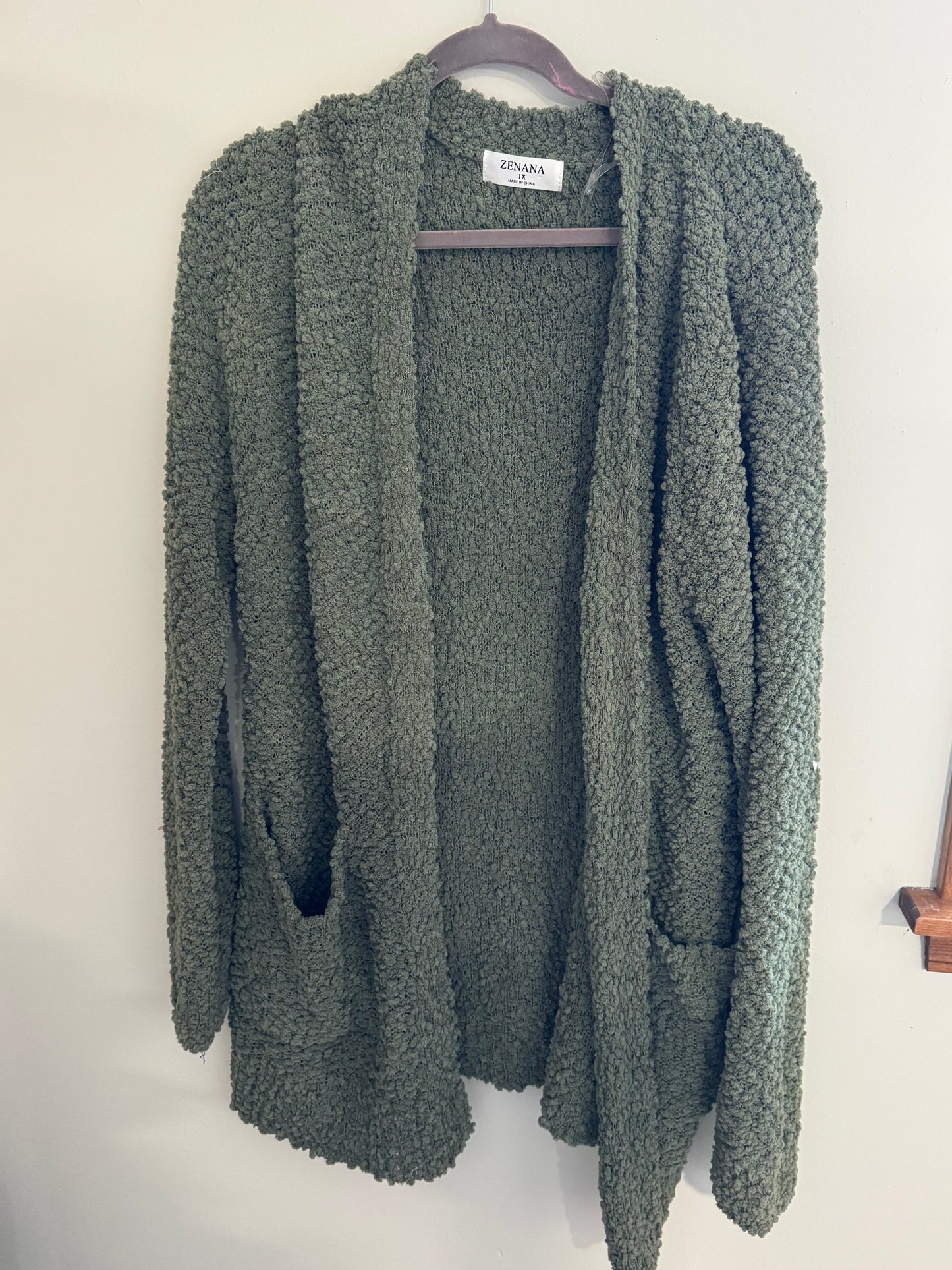 Popcorn cardigan