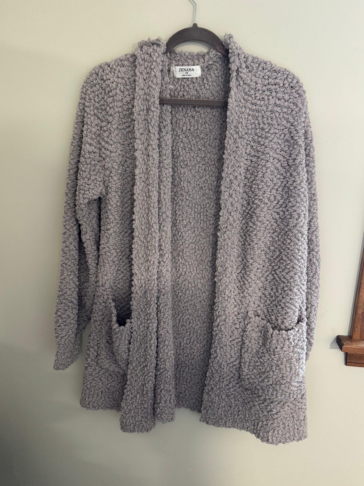 Popcorn cardigan